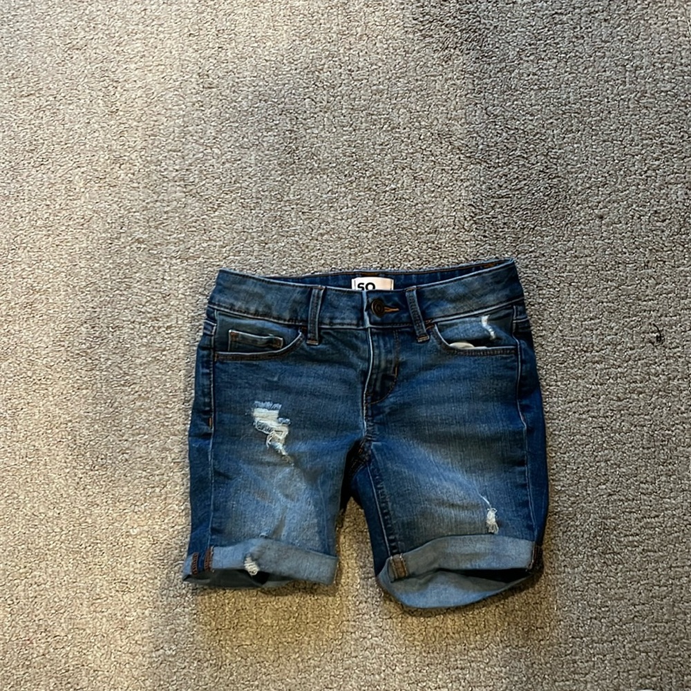Girls Jean shorts size 7